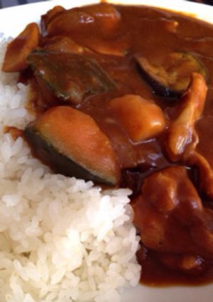 簡単♡夏野菜とエリンギのチキンカレー-レシピのメイン写真