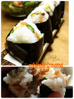 お弁当におすすめ!天かす*たぬきおにぎり-レシピのメイン写真