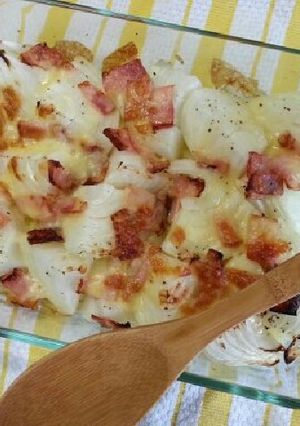 簡単すぎる絶品★新玉ねぎのグラタン-レシピのメイン写真