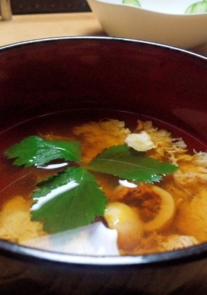 できたてホヤホヤ ほやのお吸い物-レシピのメイン写真