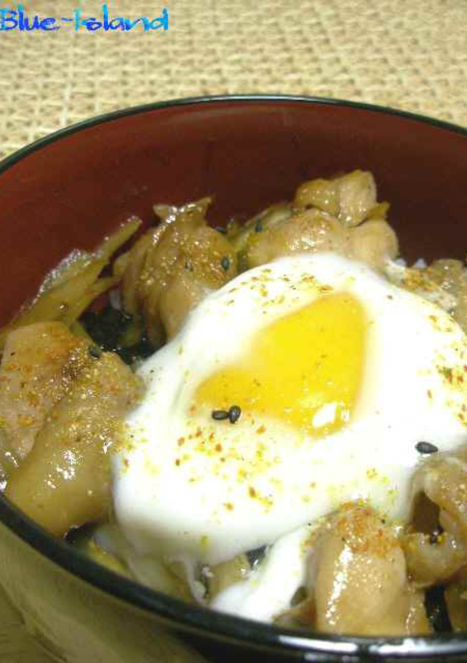 とろ～りタマゴの＊鶏ごぼう丼＊-レシピのメイン写真
