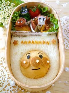 キャラ弁♡まんまるパンdeアンパンマン♡-レシピのメイン写真