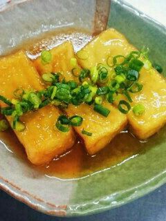 ☆ちゅるん☆高野豆腐の揚げ煮♪-レシピのメイン写真