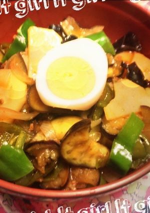 節約野菜で麻婆酢ーらーたん風丼-レシピのメイン写真