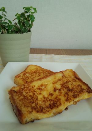 10分で時短!簡単本格フレンチトースト-レシピのメイン写真