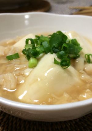 とろ〜りあんかけ豆腐-レシピのメイン写真