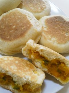 おやつにもぴったり!かぼちゃのお焼き-レシピのメイン写真