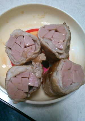 豚肉魚二ソ巻き-レシピのメイン写真