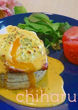 ハワイの朝食♥エッグベネディクト-レシピのメイン写真