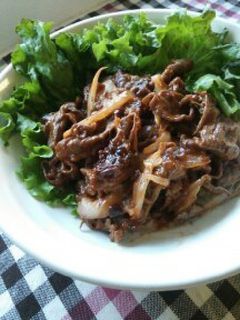 子供が喜ぶ♪牛肉のケチャップ炒め♪-レシピのメイン写真
