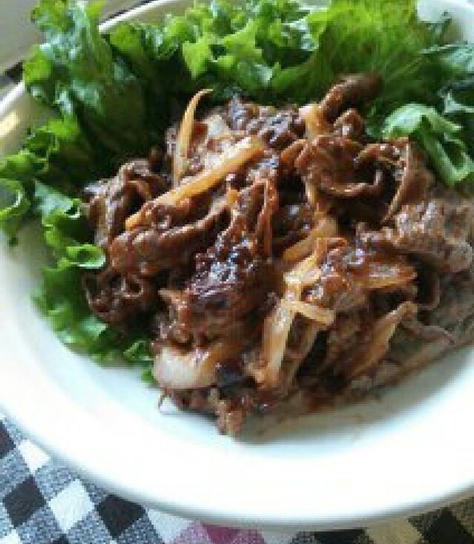 子供が喜ぶ♪牛肉のケチャップ炒め♪-レシピのメイン写真