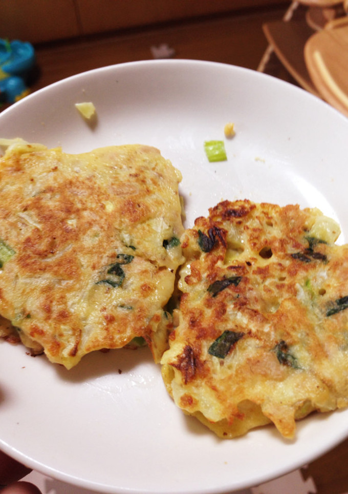 離乳食後期〜 簡単お好み焼き-レシピのメイン写真