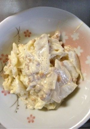 あともう一品に～！白菜の納豆マヨネーズ-レシピのメイン写真