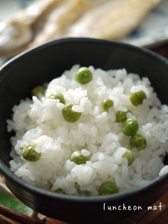 春色豆ご飯☆グリンピースご飯♪-レシピのメイン写真