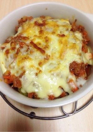 簡単!ラザニア風ポテトのミートグラタン-レシピのメイン写真
