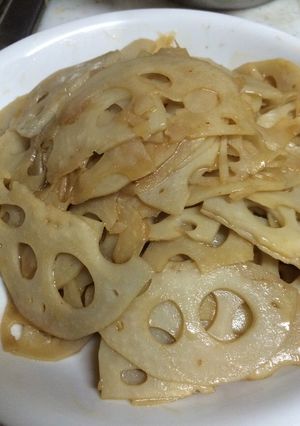 簡単 レンコンのきんぴら-レシピのメイン写真