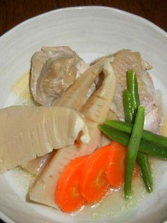 筍と鶏もも肉の煮物-レシピのメイン写真
