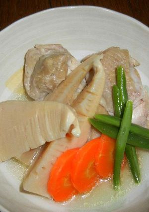 筍と鶏もも肉の煮物-レシピのメイン写真
