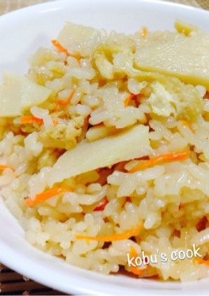 ＊ふっくらツヤツヤ田舎の筍ご飯＊-レシピのメイン写真