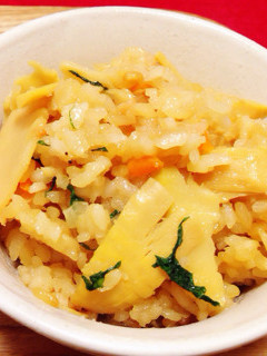 ☆しそ入り筍ご飯☆-レシピのメイン写真
