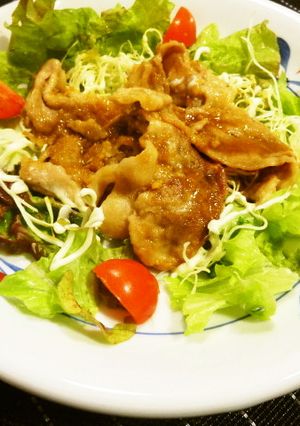 豚肉の生姜焼き-レシピのメイン写真