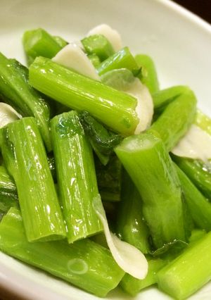 菜ばなのニンニク炒め-レシピのメイン写真