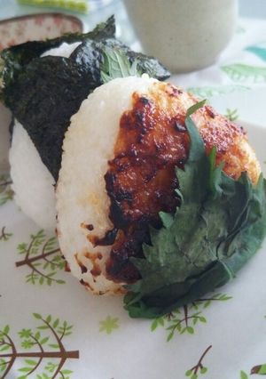 ☆朝食に田楽味噌の焼きおにぎり☆-レシピのメイン写真