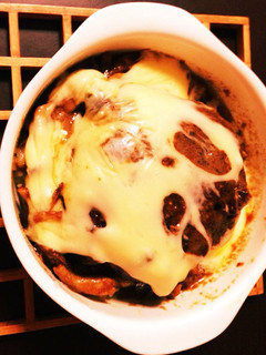 簡単!チーズカレーハンバーグドリア-レシピのメイン写真