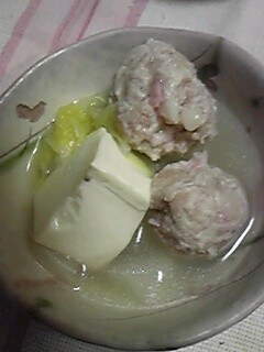 コク旨ベーコンと鶏胸肉のだんご-レシピのメイン写真