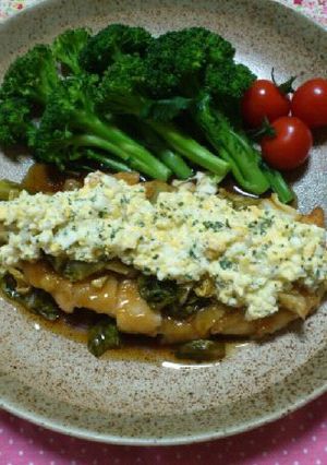 鶏むね肉と春キャベツあんの☆チキン南蛮★-レシピのメイン写真