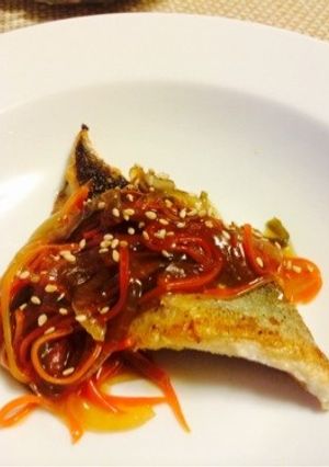【20分】タラの野菜たっぷり甘酢あんかけ-レシピのメイン写真