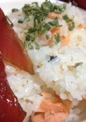 優しい塩じゃけ炊き込みご飯＊-レシピのメイン写真