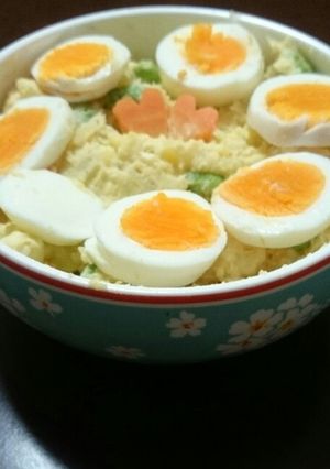 さつまいもと冷凍剥き枝豆のスイートサラダ-レシピのメイン写真