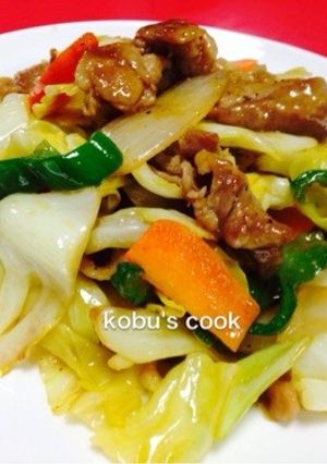 ☆春キャベツで肉野菜炒め(回鍋肉風)☆-レシピのメイン写真