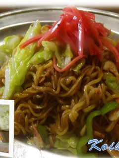 昔懐かしの日清焼そば-レシピのメイン写真