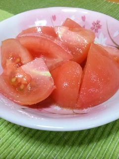トマトだけ!かんたんナムル!-レシピのメイン写真