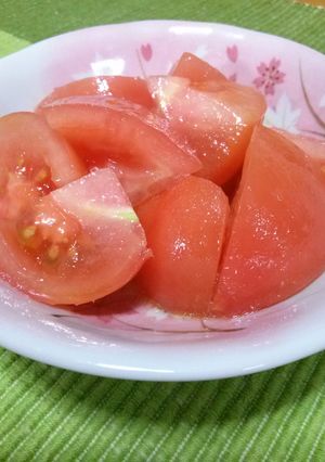 トマトだけ！かんたんナムル！-レシピのメイン写真