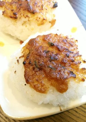 グリルで焼おにぎり！-レシピのメイン写真