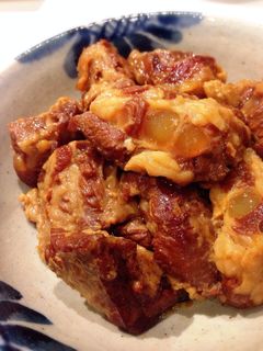 ✢簡単✢豚軟骨の甘辛煮-レシピのメイン写真