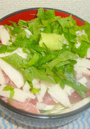 パパのマグロ丼②-レシピのメイン写真