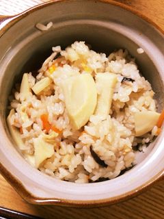 我が家のタケノコご飯-レシピのメイン写真