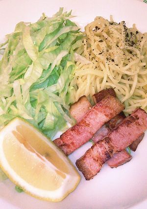 【松橋】簡単!節約!塩レモン焼きそば!-レシピのメイン写真
