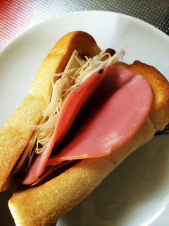 簡単朝食☆ハム&チーズトースト-レシピのメイン写真
