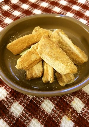 離乳食*サクッと香ばしい☆きな粉揚げパン-レシピのメイン写真