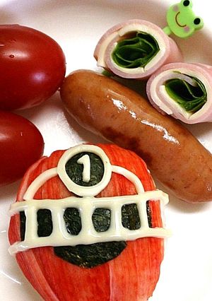 トッキュージャーで朝御飯☆キャラ弁-レシピのメイン写真