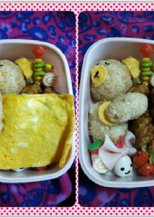 キャラ弁♥くまさん♥-レシピのメイン写真