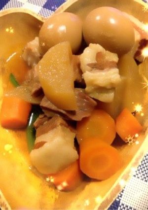 ♡角煮♡肉汁ぽたぽた♡-レシピのメイン写真
