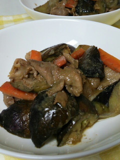~豚肉となすのこっくりみそ煮~-レシピのメイン写真
