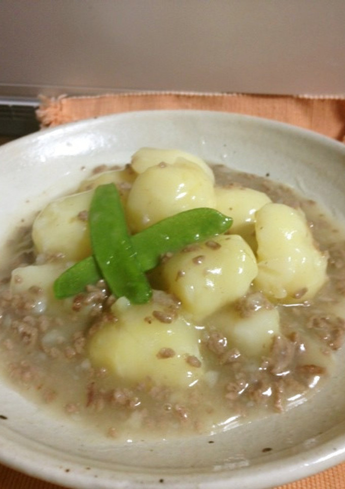簡単☆新じゃがのあん肉、京のおばんさい６-レシピのメイン写真
