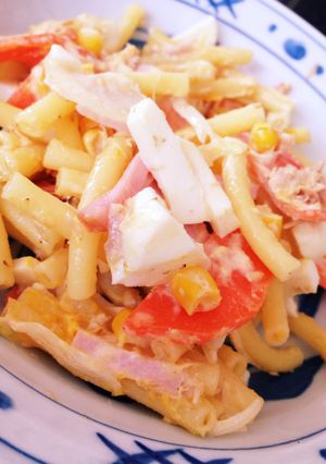 和風マカロニサラダ-レシピのメイン写真